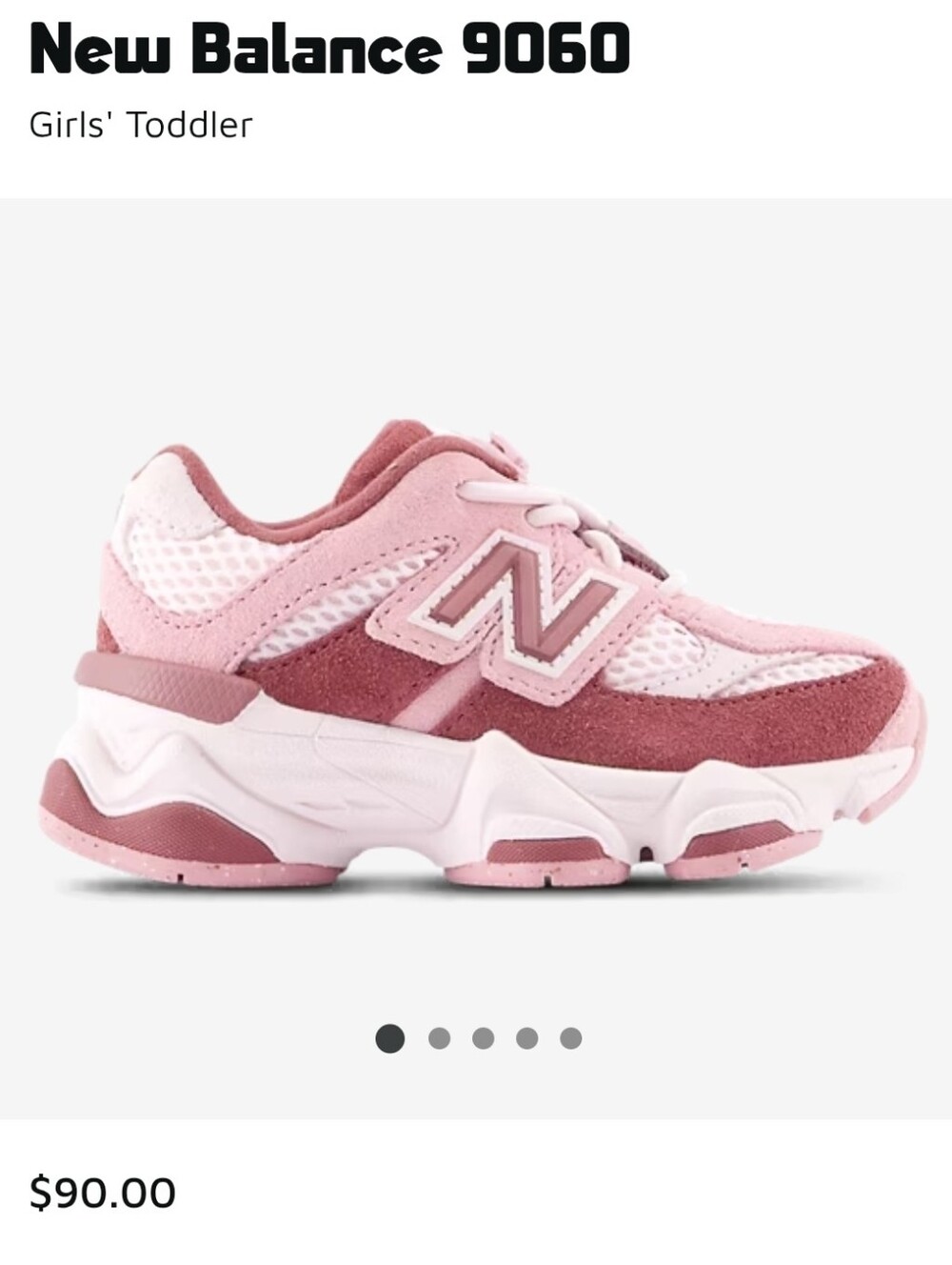 New Balance 9060 Toddler Sneakers